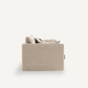 Bankhoes in dik stonewashed linnen, Neo Kinkajou