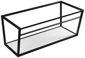 Sapho Industrial wastafel frame mat zwart 90cm