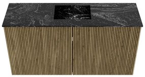 Mondiaz Joya DLux 80cm toiletmeubel dusk met wastafel faye midden 1 kraangat lava