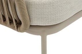Hoek loungeset 5 personen Rope Taupe  Coco Elara