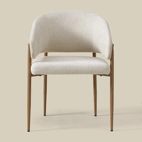 Eiken Eetkamerstoel Met Armleuningen