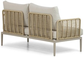 Hoek loungeset  Wicker/Aluminium/Aluminium/wicker Taupe 5 personen Coco Ibiza