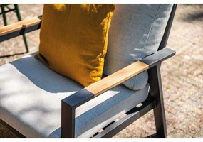 Garden Impressions Lissabon lounge dining set 4-delig stoel-bank - valley sand