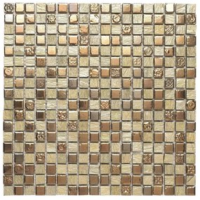 Dune Ceramic Mosaics Mozaiektegel 30x30cm Thea 8mm Mat/glans Beige 1916851