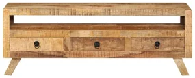 vidaXL Tv-meubel 110x30x40 cm massief mangohout