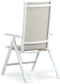 Hartman Aruba Standenstoel Aluminium/textileen Wit