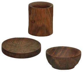 3-delige eierdopjes set Kerf | Pomax