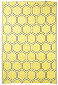 Esschert Design Buitenkleed honingraat 182x122 cm