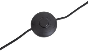 Moderne vloerlamp zwart  - Thijmen