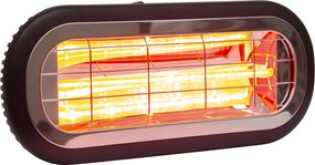 Practo Garden eros Aluminium - Elektrische terrasverwarmer - 7,5x46x19cm