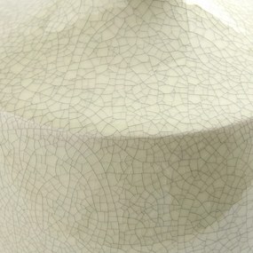 Gebarsten aardewerk vaas, hoogte 21,5 cm, CATANE