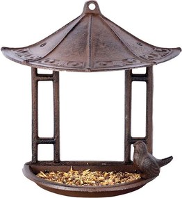 Esschert Design vogelvoederhuis wand - LxBxH: 23,6x12,3x24,4cm