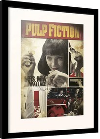 Ingelijste poster Pulp Fiction - Mia