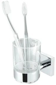 Geesa Nelio Glashouder met glas Chroom 916802-02