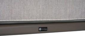 Stoel en Bank Loungeset 5 personen Aluminium Taupe  Santika Furniture Santika