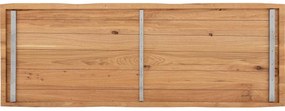 Goossens Eettafel Blade, Boomstamblad 280 x 100 cm 5 cm dik