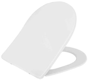 Mueller Afesta dunne softclose toiletzitting voor 47cm wandcloset wit