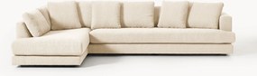 Bouclé hoekbank Tribeca (4-zits)