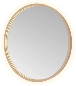Hotbath &More Round spiegel 60cm geborsteld koper PVD