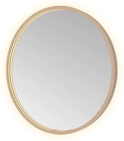 Hotbath &More Round spiegel 60cm geborsteld koper PVD