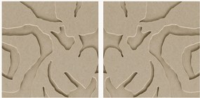 Akoestische wandkunstset Soft Embrace, 2-delig
