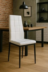 Set 4 Lan Kunstlederen Stoelen