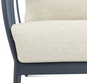 Stoel en Bank Loungeset 5 personen Aluminium/Teak Grijs  Apple Bee Condor