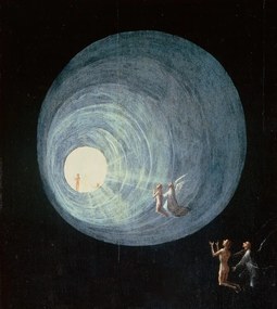 Kunstreproductie The Ascent of the Blessed, detail, Hieronymus Bosch