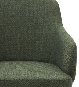 Kave Home Nelida Stoel Van Massief Beukenhout Walnoot Groen