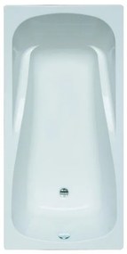 Nemo Spring Sereno inbouwbad acryl 180x85x43cm afvoer D5.2 235L inclusief potenstel wit SKU 119727