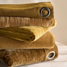 Getextureerd fluweelgordijn met oogjes, BOCHA
