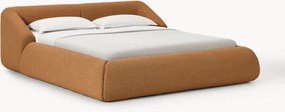 Gestoffeerd bouclé bed Sofia
