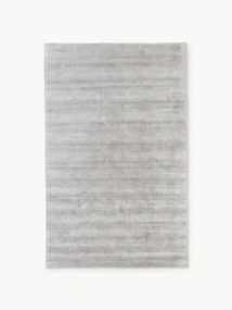 Handgeweven viscose vloerkleed Jane