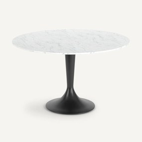 Tafelblad, marmer, diameter 120 cm, Tirondo