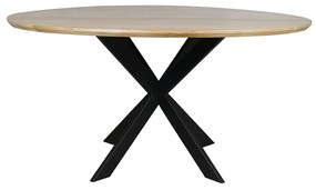 Starfurn Ferris Ronde Eettafel Naturel Eiken 150 Cm - 150 X 150cm.