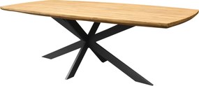 Lido dining tuintafel 240x110xH75 cm acacia blad antraciet