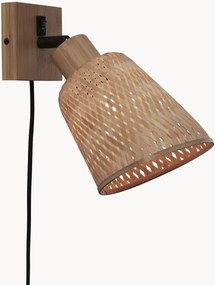 Wandlamp Java van bamboehout