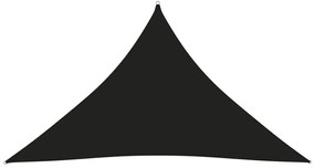 vidaXL Zonnescherm driehoekig 2,5x2,5x3,5 m oxford stof zwart
