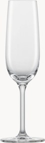 Kristallen champagneglazen For You, 4-delig