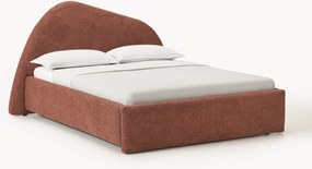 Bouclé gestoffeerd bed Gary