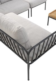 4 Seasons Outdoor Figaro loungeset SALE  Loungeset    antraciet weerbestendig