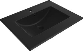 Mexen Atena opbouw wastafel 61 x 46 cm, zwart mat - 25016070