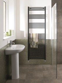 Eastbrook Wendover verticale radiator 120x60cm Antraciet 602 watt