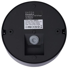 Moderne buiten wandlamp zwart incl. LED IP65 - Dop