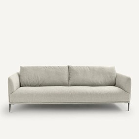 3- of 4-zits bank in gemêleerde stof met bouclé-effect, Oscar ontwerp Emmanuel Gallina