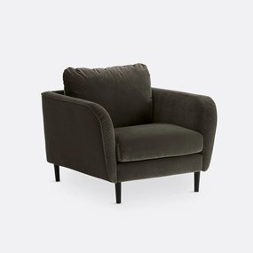 Fauteuil in fluweel, Amy