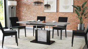 ORION beton / zwart, salontafel