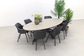 Hartman Sophie Element - Xerix / GI Edison 280x140 cm. tafel - ovale tuinset