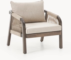 Tuin loungefauteuil Lu van acaciahout