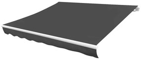 vidaXL Luifeldoek 300x250 cm canvas antraciet